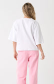 cartel & willow Mya V-Neck Tee - White