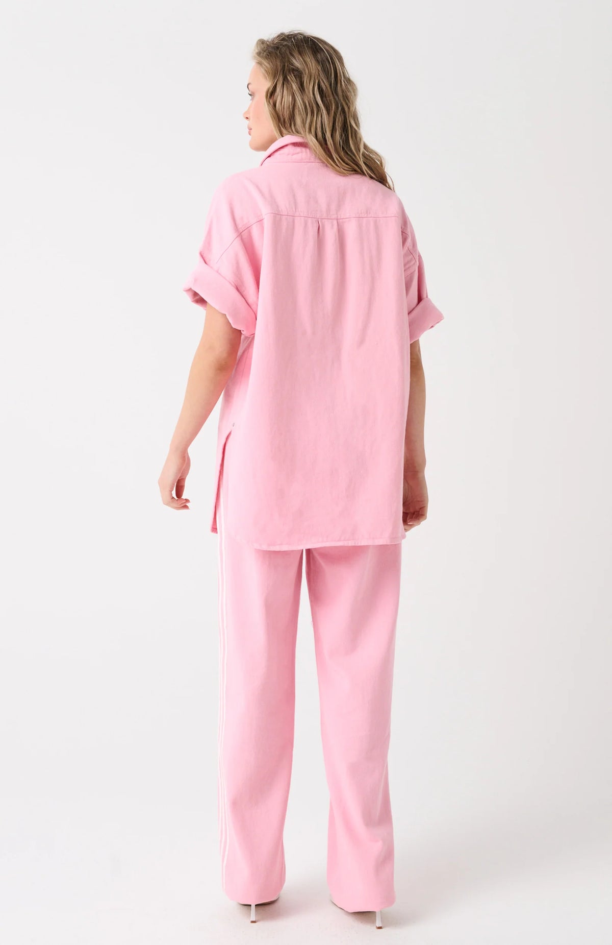 cartel & willow Stella Shirt - Taffy Denim