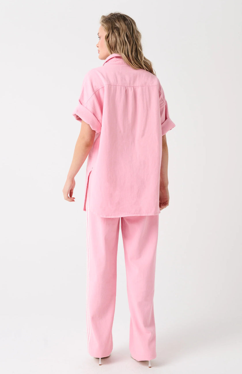 cartel & willow Stella Shirt - Taffy Denim