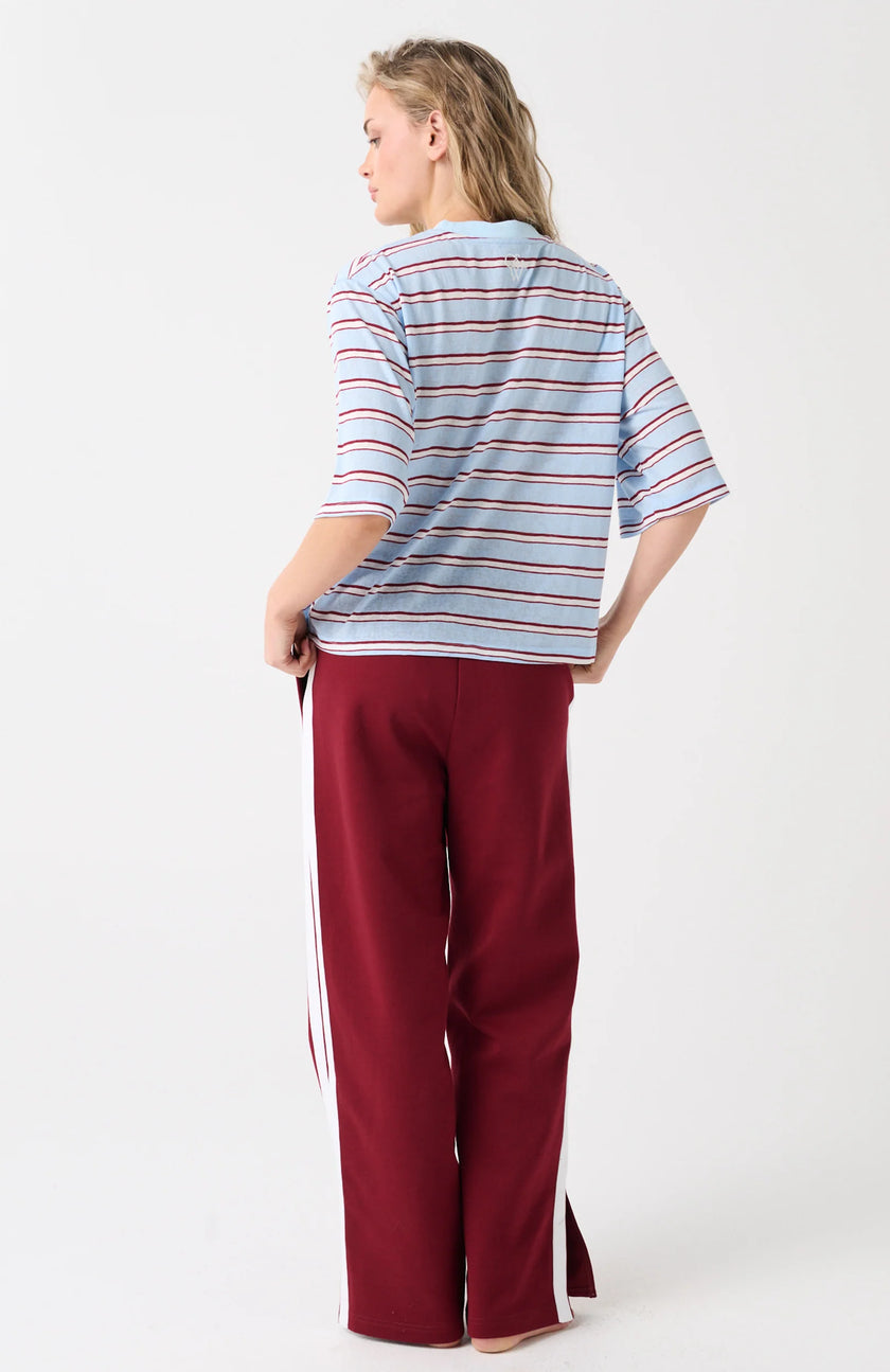 cartel & willow Hallie Tee - Ice Berry Stripe
