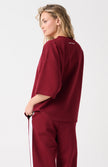 cartel & willow Sage Tee - Raspberry