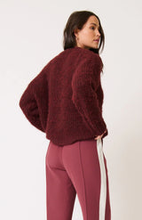 cartel & willow Lorenza Knit Sweater - Plum