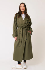 cartel & willow Sylvie Trench - Khaki