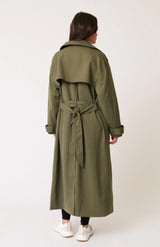 cartel & willow Sylvie Trench - Khaki