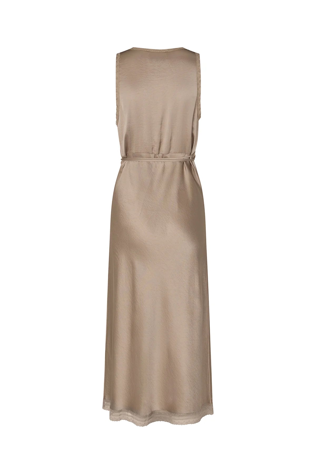 Lollys Laundry Clari Midi Dress - Beige