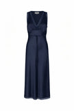 Lollys Laundry Clari Midi Dress - Navy