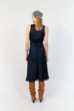 Lollys Laundry Clari Midi Dress - Navy