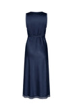 Lollys Laundry Clari Midi Dress - Navy