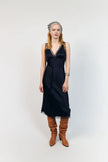 Lollys Laundry Clari Midi Dress - Navy