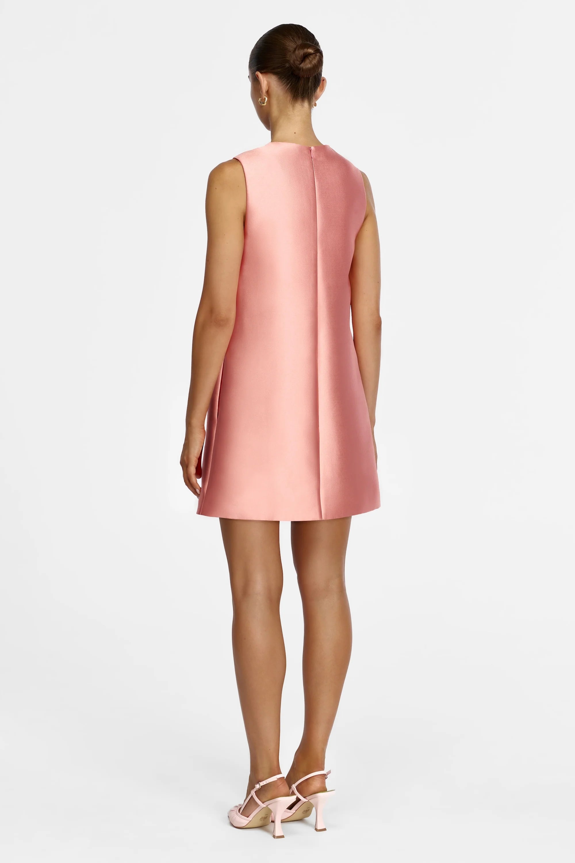 Acler Medora Mini Dress - Rose Petal