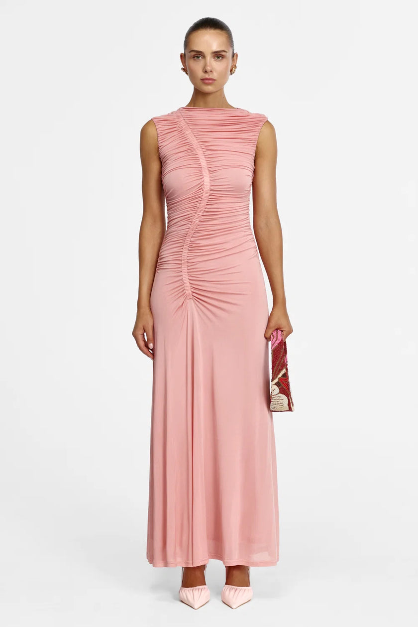 Acler Gillan Maxi Dress - Rose Petal