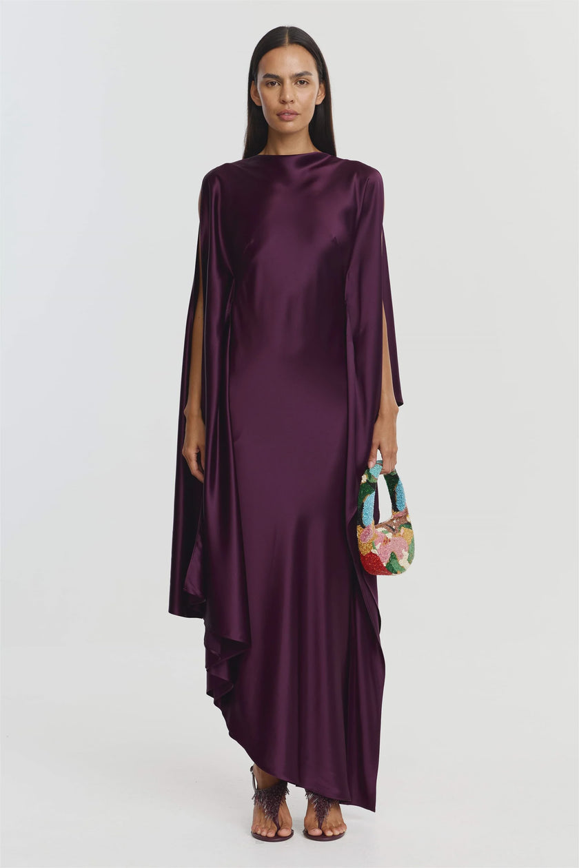 Acler Jarvis Maxi Dress - Fig