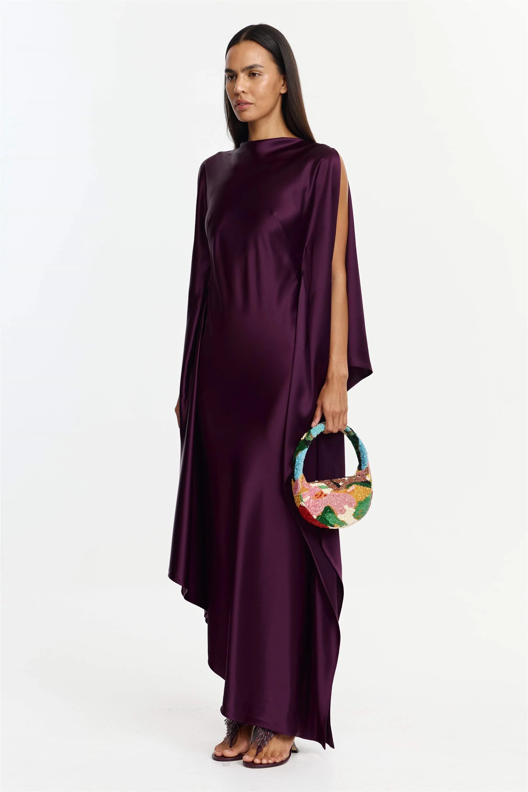 Acler Jarvis Maxi Dress - Fig