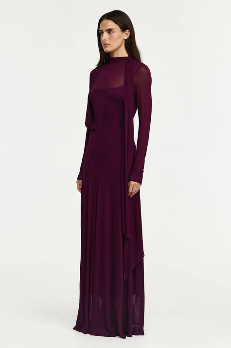 Acler Rea Maxi Dress - Fig
