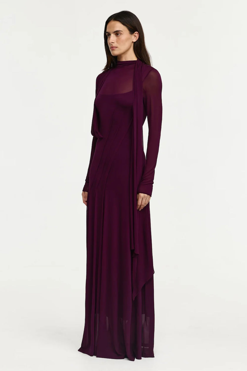 Acler Rea Maxi Dress - Fig