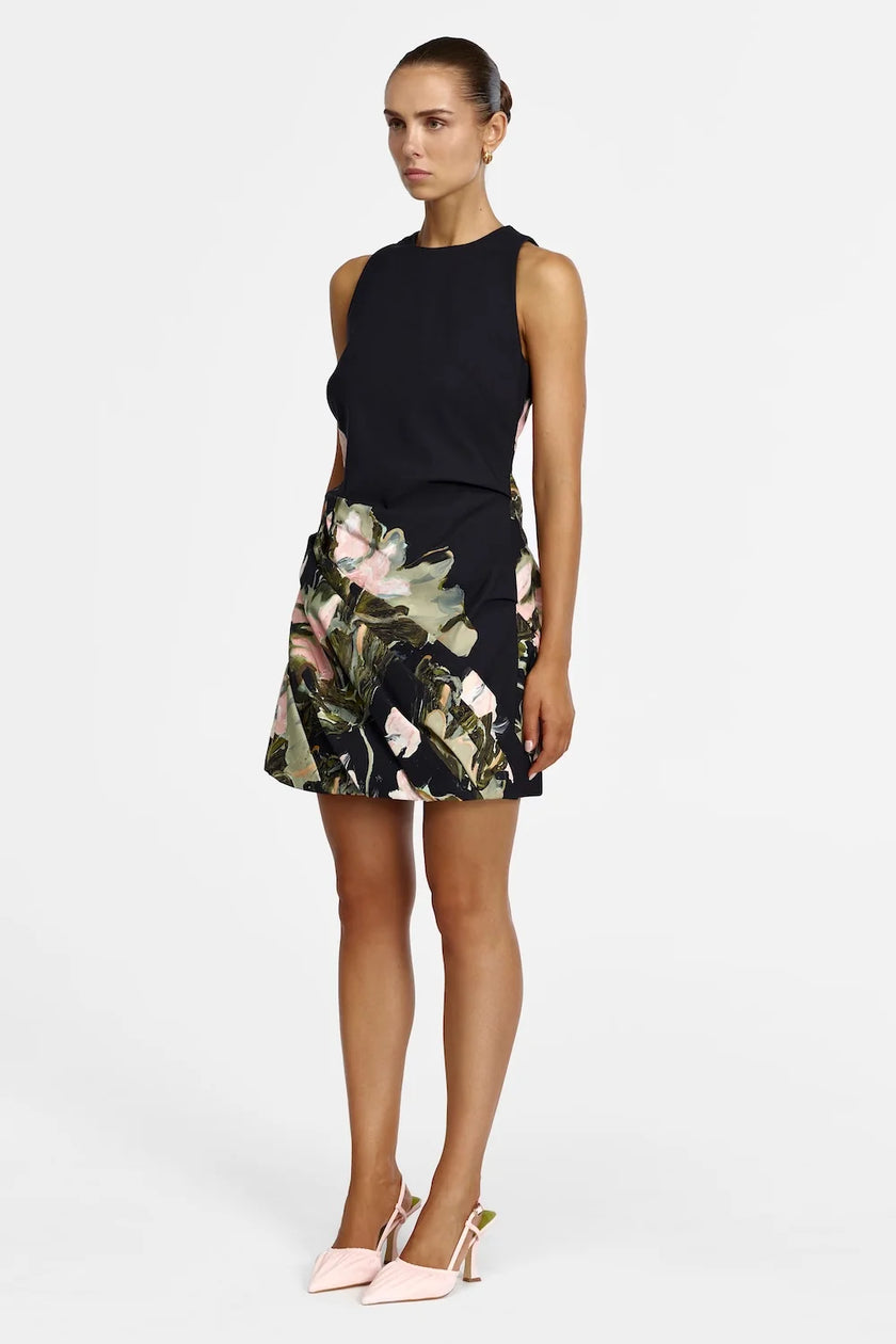Acler Lachine Mini Dress - Water Lily