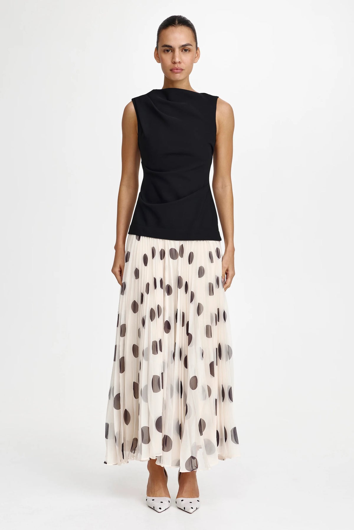 Acler Poznik Maxi Dress - Dotty