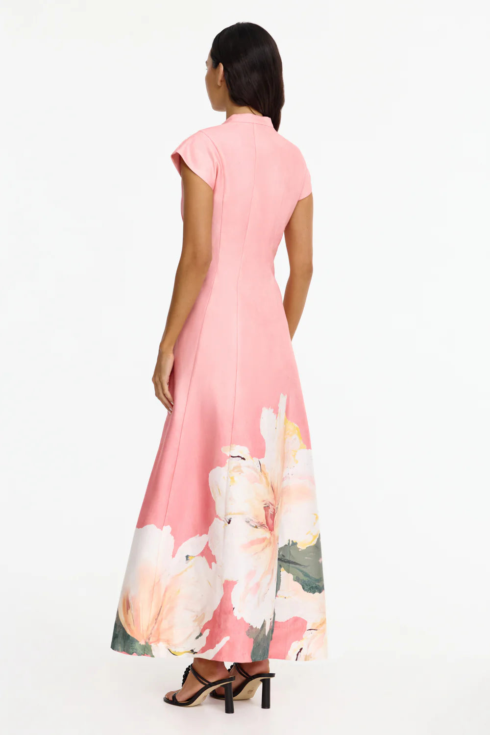 Acler Carrhil Maxi Dress - Sugar Peony