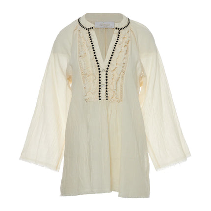 Devotion Twins Apology Blouse - Off White