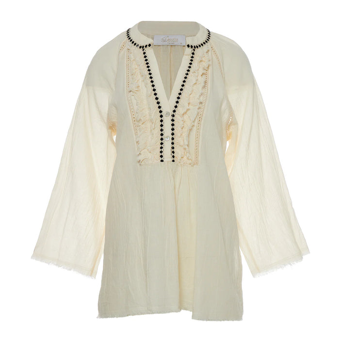 Devotion Twins Apology Blouse - Off White