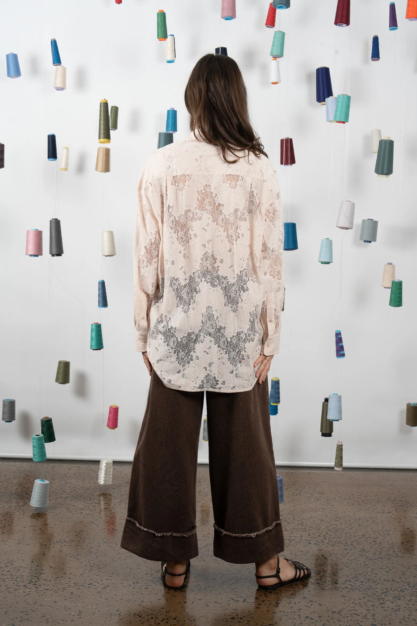 M.A. Dainty Jarrah Shirt - Pink Salt