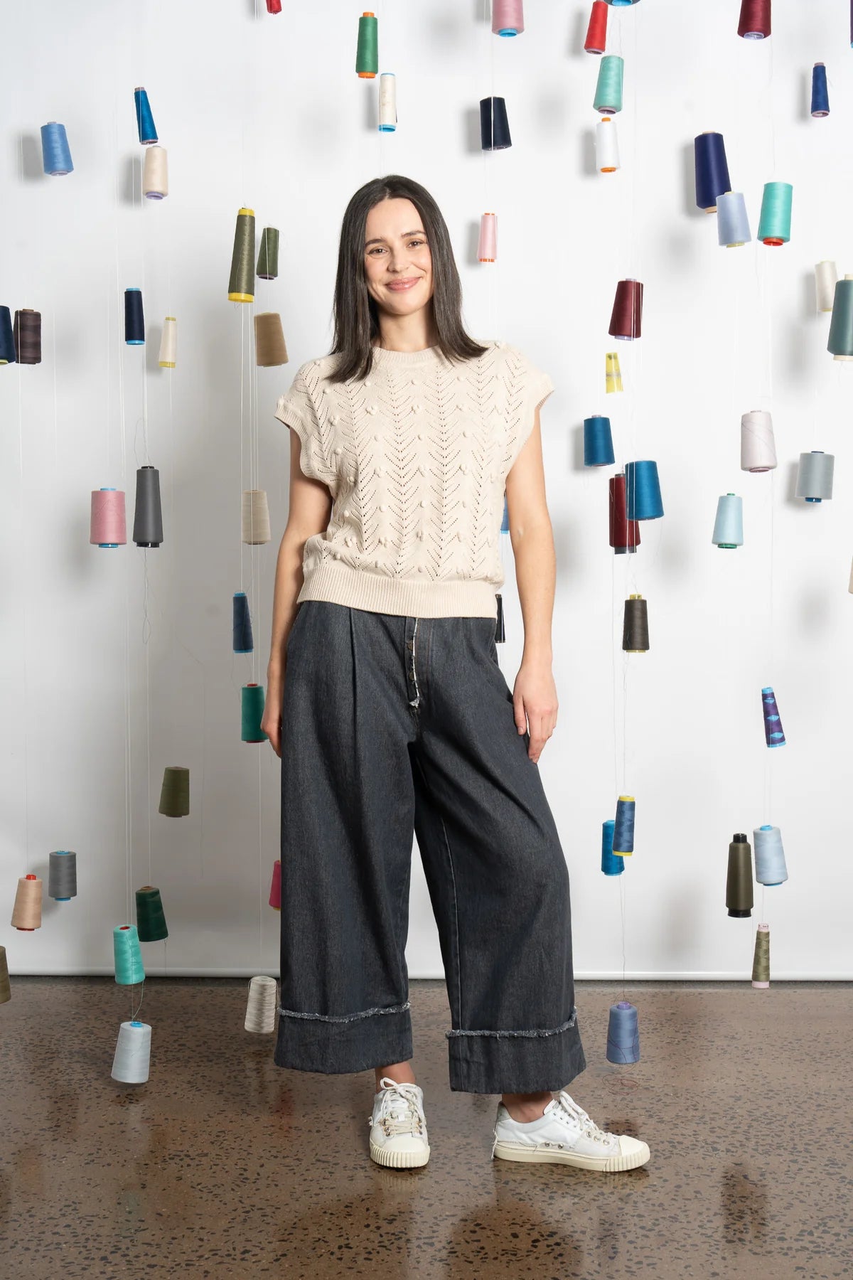 M.A. Dainty Polly Jean - Dark Blue