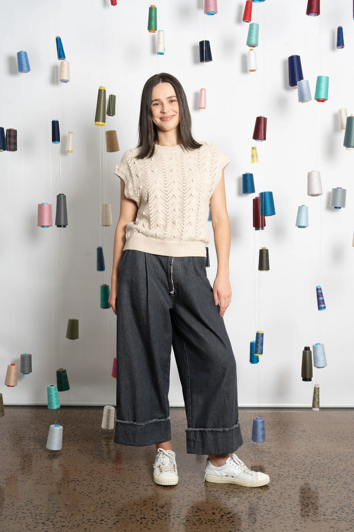M.A. Dainty Polly Jean - Dark Blue