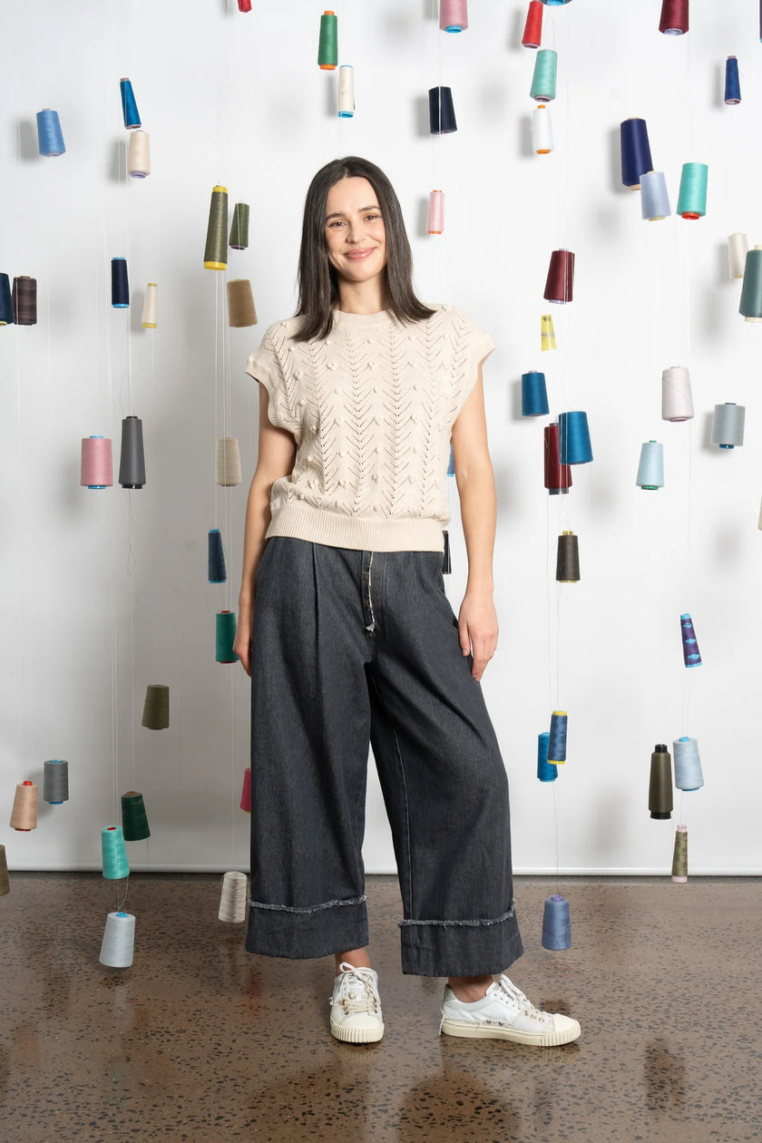 M.A. Dainty Polly Jean - Dark Blue