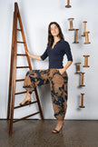 M.A. Dainty Niko Pants - Blue Floral