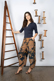 M.A. Dainty Niko Pants - Blue Floral