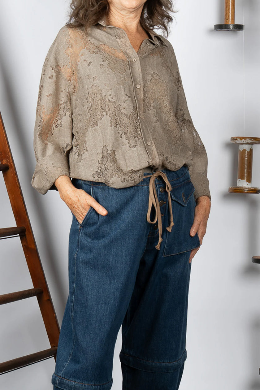 M.A. Dainty Jarrah Shirt - Tan