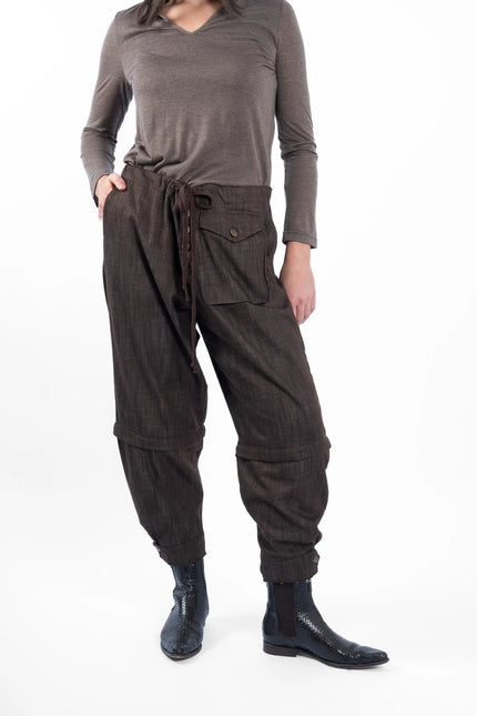 M.A. Dainty Trucker Jean - Chocolate