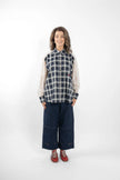 M.A. Dainty Cupido Shirt - Plaid/Lace