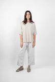 M.A. Dainty Peony Tee - Hessian