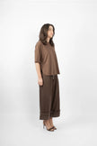 M.A. Dainty Peony Tee - Milk Choc