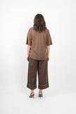 M.A. Dainty Peony Tee - Milk Choc