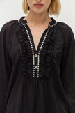 Devotion Twins Apology Blouse - Black