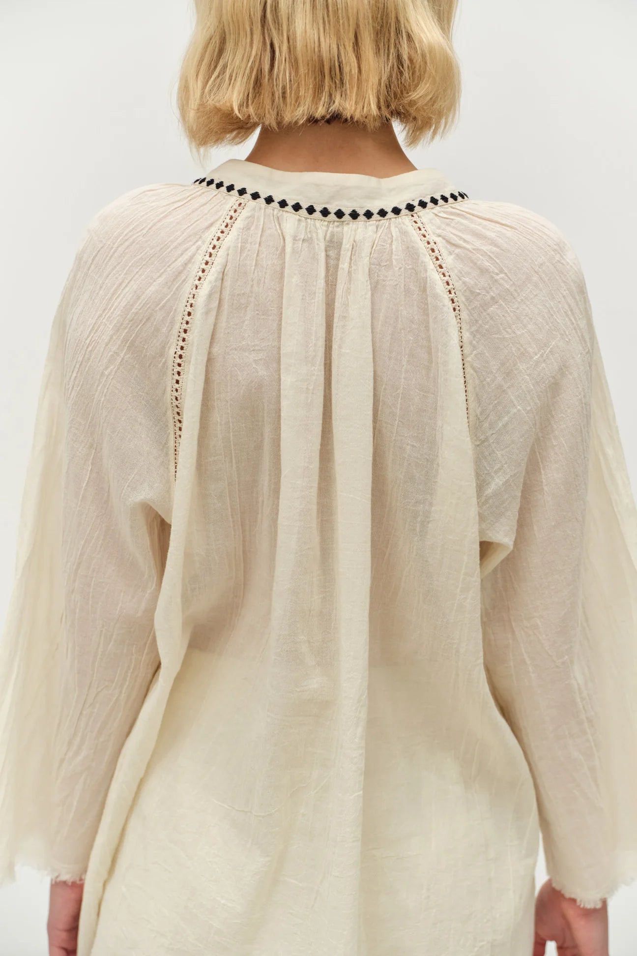 Devotion Twins Apology Blouse - Off White