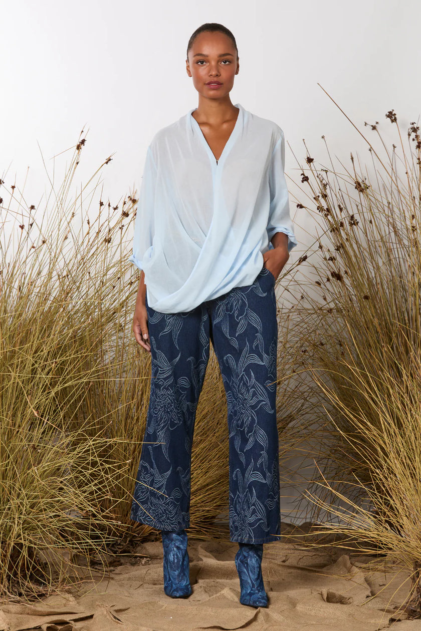 M.A. Dainty Disconnected Jeans - Orchids