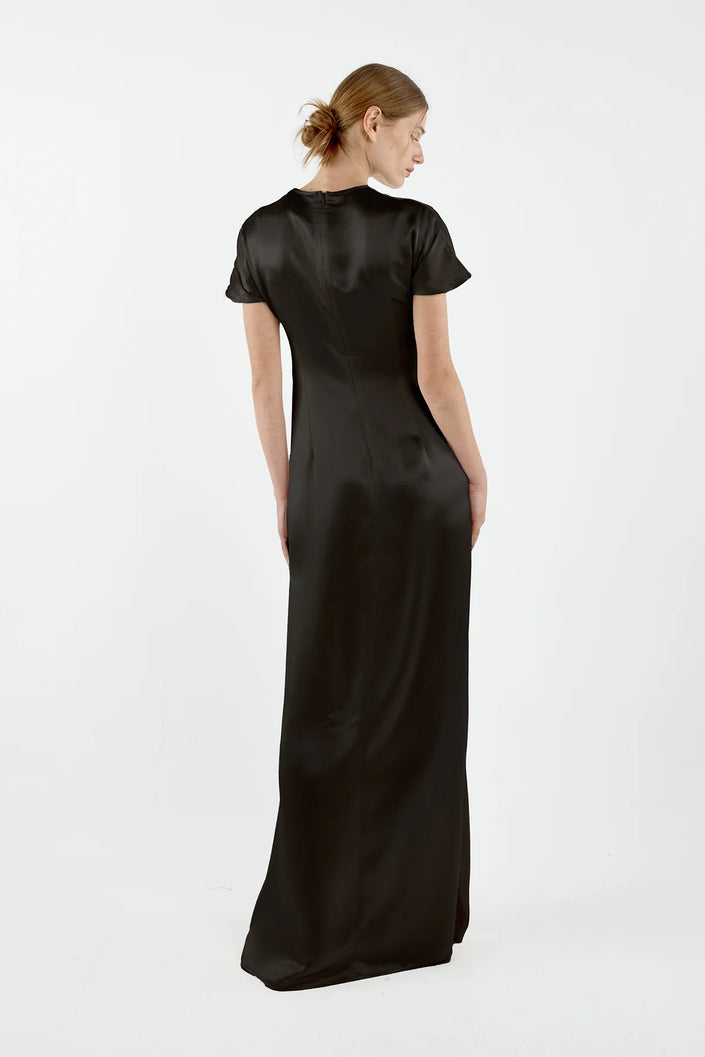 Sofia Irina Bianca Maxi Gown - Black