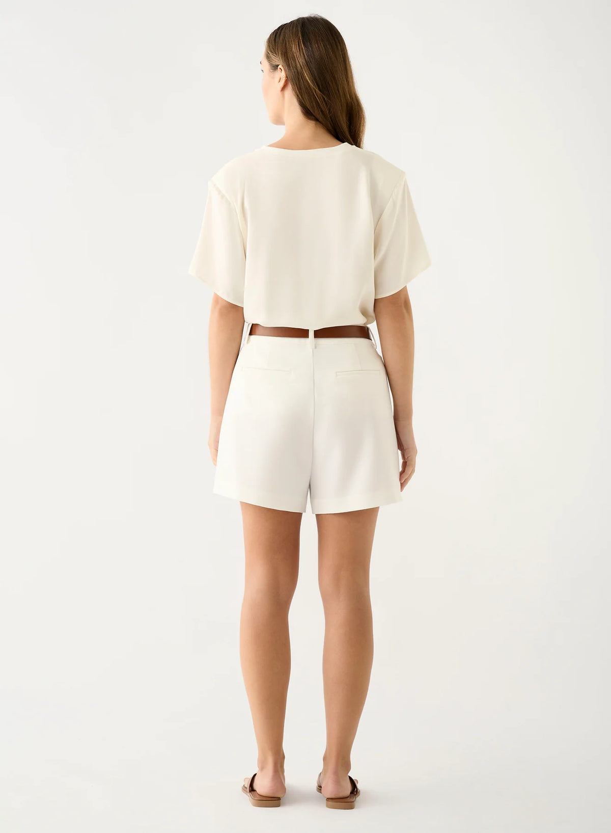 ESMAEE Charter Shorts - White