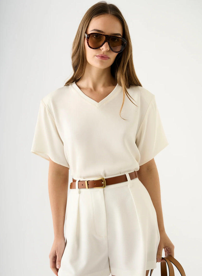 ESMAEE Charter Shorts - White