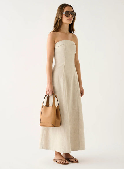 ESMAEE Olivia Maxi Dress - Natural