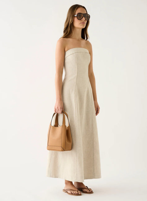 ESMAEE Olivia Maxi Dress - Natural