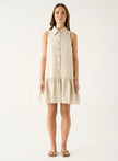 ESMAEE Olivia Mini Dress - Natural