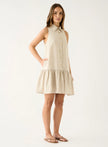 ESMAEE Olivia Mini Dress - Natural