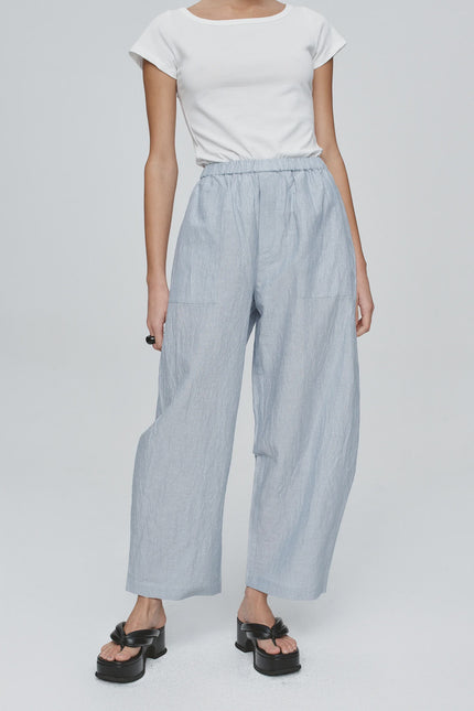 Marle Ellidy Pant - Bleu Stripe