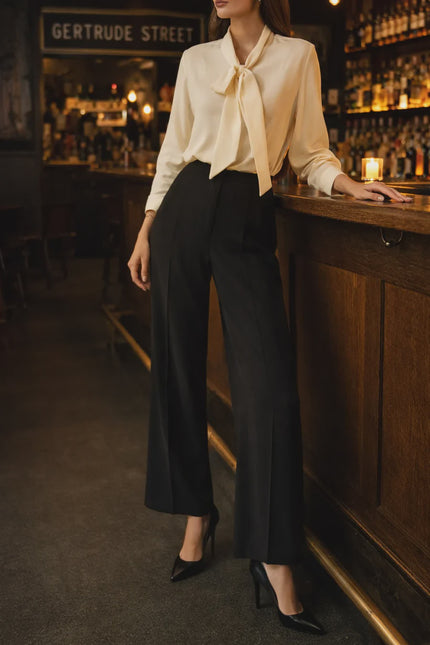 M.A. Dainty Alley Blouse - Whipped Cream