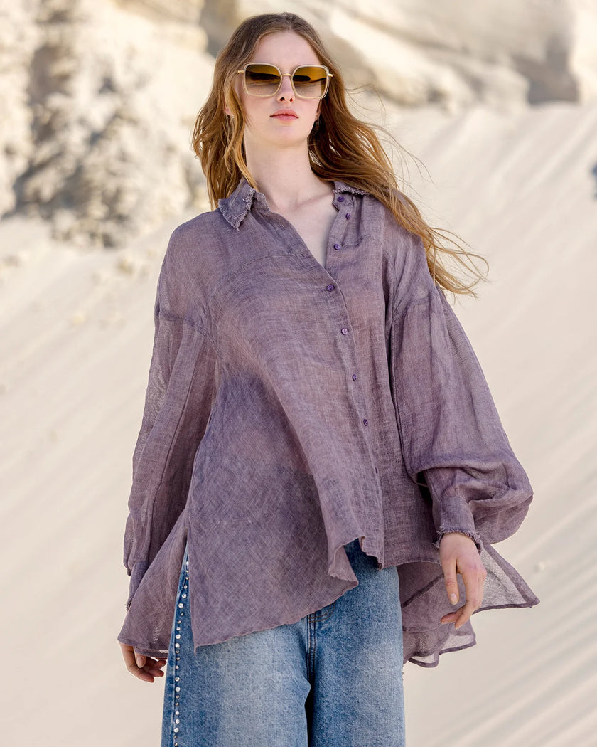 Mes Demoiselles Flory Shirt - Purple