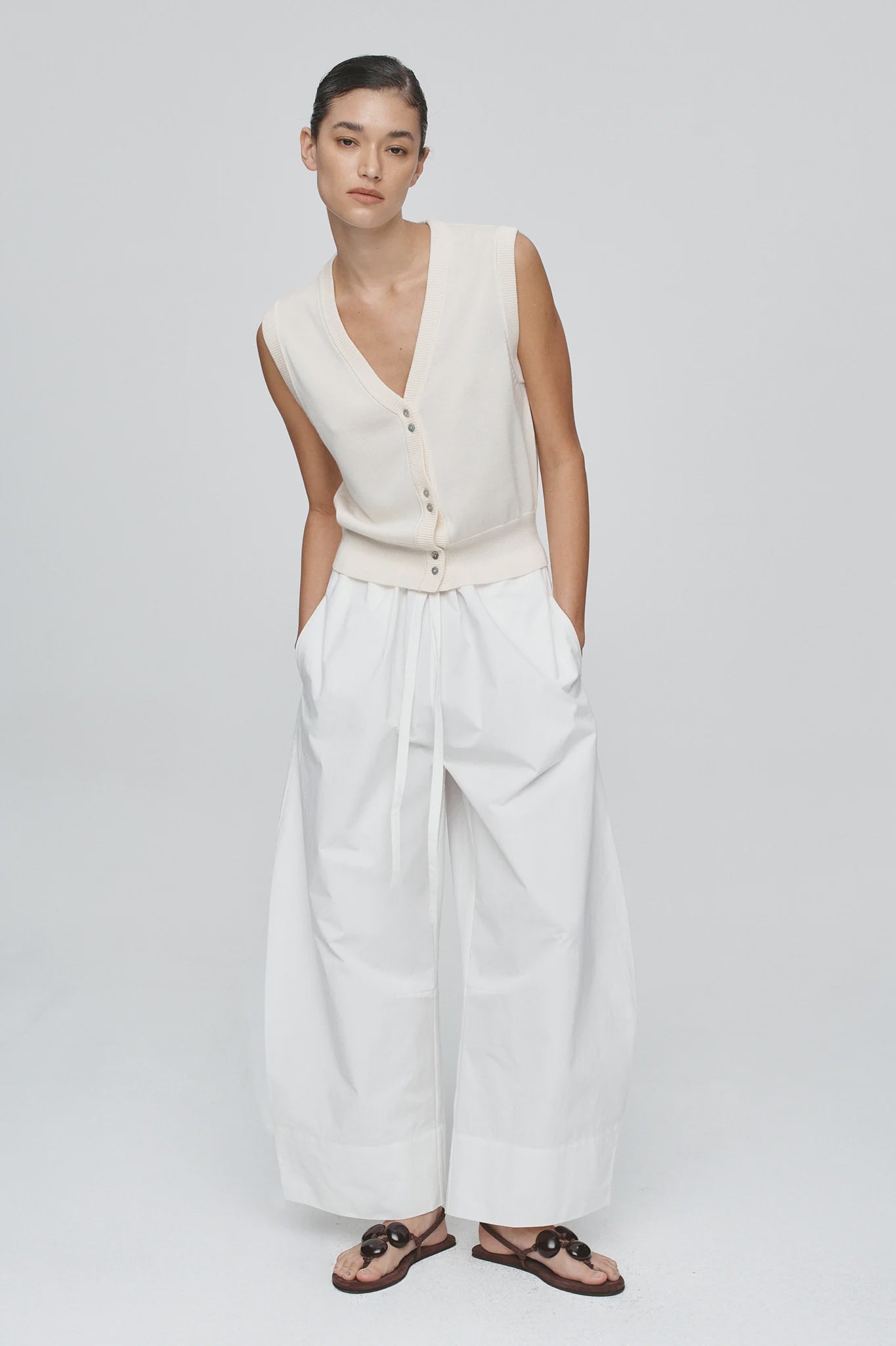 Marle Foundations Vest - Ivory